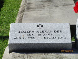 SGM Joseph “JoeJoe” Alexander