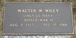  Walter Washington “Walt” Wiley