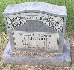 Flowers for William Bonnie Lightfoot