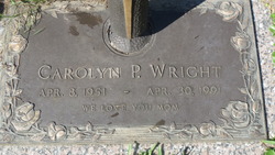 Carolyn Crews Wright (1951-1991)