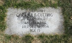  Carroll O Cutting