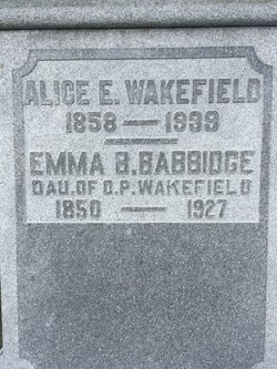  Alice E Wakefield