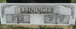  Clarence Ervin Leininger