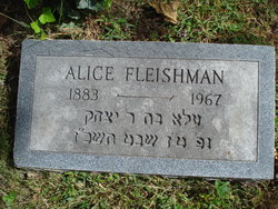  Alice <I>Schloman</I> Fleishman