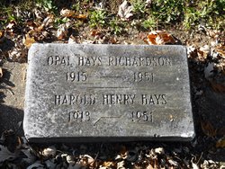 Harold Henry Hays (1913-1951)