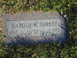  Harold Willis “SI” Barber