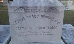 Dr George Tracy Hendry Sr. (1879-1966)
