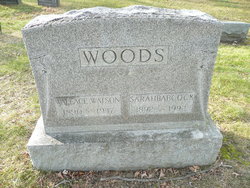  Sarah <I>Babcock</I> Woods