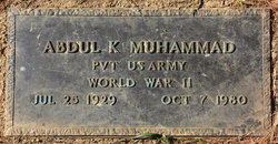  Abdul K. Muhammad