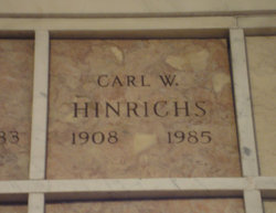  Carl W. Hinrichs
