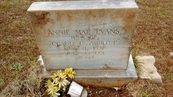  Annie Mae <I>Evans</I> Abbott