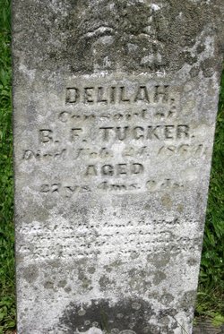 Delilah Cook Tucker (1841-1864)