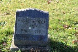  Mamie <I>Paddock</I> Dennis