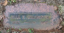 Ella Elizabeth Gatlin Chronister (1892-1957)