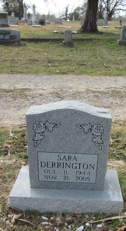  Sara <I>Derrington</I> Huffman