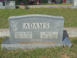  Marian Luella <I>Hyde</I> Adams