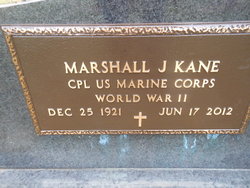 Corp Marshall J Kane