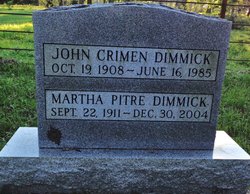  John Crimen Addison “J C” Dimmick