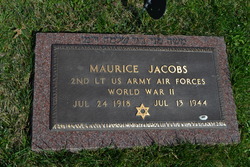 2Lt. Maurice Jacobs