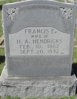  Francis Elizabeth <I>Schultz</I> Hendricks