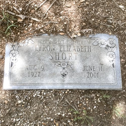 Lyron Elizabeth (1927-2001) - a Grave Memorial