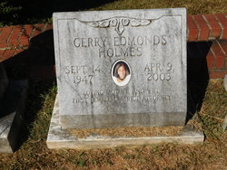  Geraldine Anita “Gerry” <I>Edmonds</I> Holmes