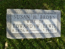  Susan H. <I>Brown</I> Lewis