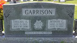 Myron Clay Garrison (1913-1991)