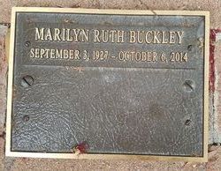  Marilyn Ruth Buckley