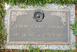  Wendy Ann <I>Chase</I> Horton