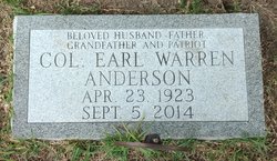 COL Earl Warren Anderson