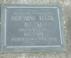  Hermione Aleta <I>Heathcote</I> August