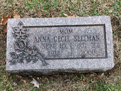 Anna Cecil Miller Seltman (1913-2000)