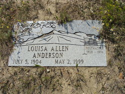  Louisa R. <I>Stott</I> Allen Anderson