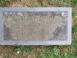  Margaret Isabel <I>Bryan</I> Pearson