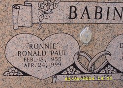  Ronald Paul “Ronnie” Babin