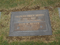 Frances Price <I>Severns</I> Sebby