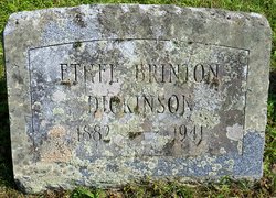  Ethel May <I>Brinton</I> Dickinson