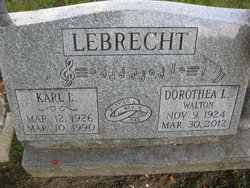  Karl Lawrence Lebrecht
