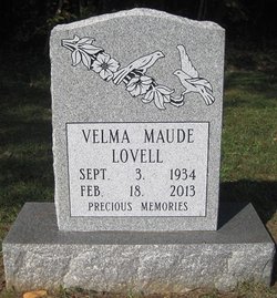 Velma Maude Butts Lovell (1934-2013)