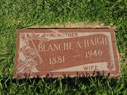  Blanche A. <I>Sharpe</I> Haigh