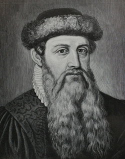  Johann Gutenberg