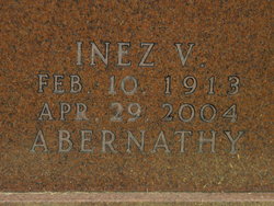  Inez Viola <I>Abernathy</I> Smithwick