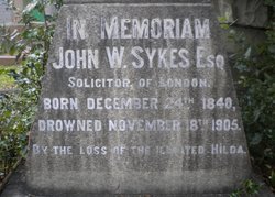 John W. Sykes