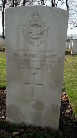 Sergeant ( W.Op./Air Gnr. ) Bernard Frederick Widdecombe