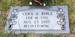 Vera A. Valentine Bible (1931-2015)