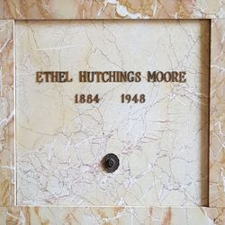  Ethel Harriet <I>Hutchings</I> Moore