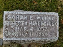 Sarah Elizabeth Chronister Haverstock (1857-1924)