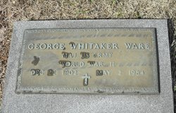  George Whitaker Ware