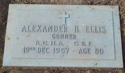GNR Alexander Henry Ellis
